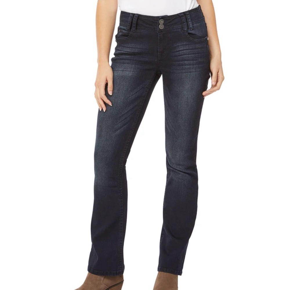 Wallflower Plus Instastretch Luscious Curvy Bootcut Jeans - Blackberry - 20 Long